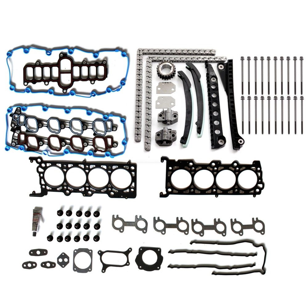 Head Gasket Set Timing Chain Kit w/Bolts Ford Expedition 5.4L HS8-21112 SL1000
