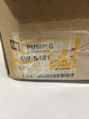 CAT Fuel Transfer Pump 4W-5481 Caterpillar Pump G 4W5481