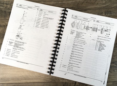Dresser TD-8E Crawler Tractor Dozer Service Parts Operators Manual Set 0-9500