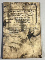 WWII War Dept (Gen. G.C. Marshall) Corp Engineers- Latourneau R7 Power Control