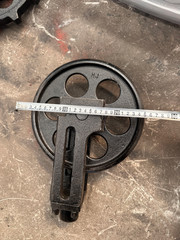 Agrotk Track Idler Wheel Assembly Front Idler for Mini Excavator Accessories