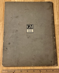 Lot of 2 Vintage 1950s GM Detroit Diesel Series 71 Engine Operators Manuals