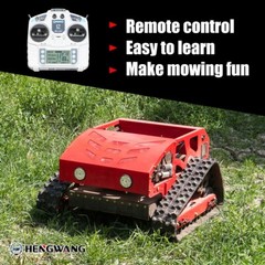 Gasoline remote control lawn mower self-propelled suitable for complex terrain