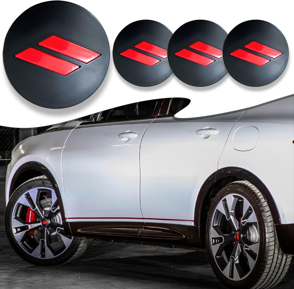 4pcs 63mm 2.5 inches Slash Wheel Center Cap Covers Fit for Dodge Charger