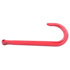 15 Inch Red J Hooks 7,100 LBS Working Load Limit Grade 80 Clevis J-Hook (2 Pack)
