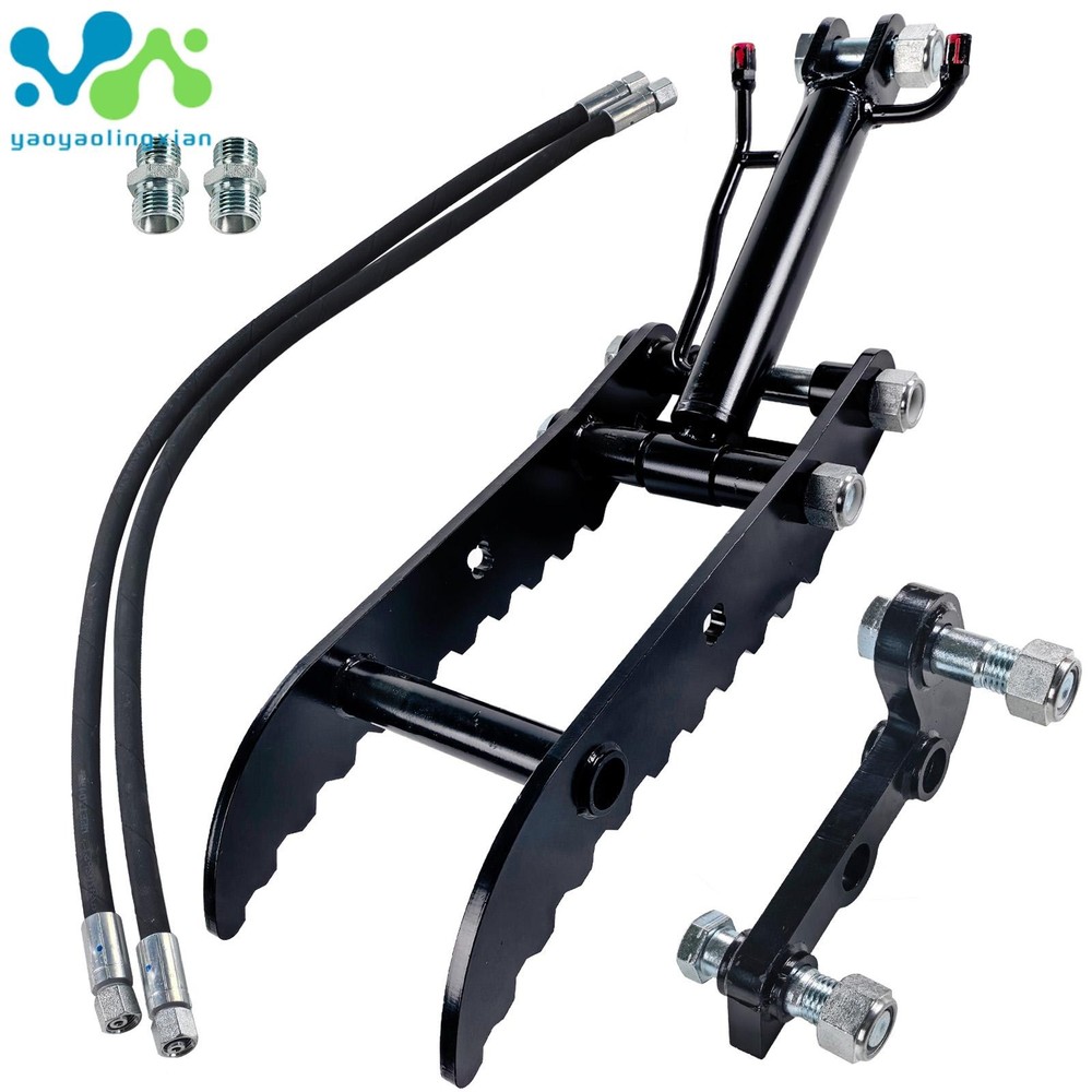 Hydraulic Thumb Clip Clamp For Mini Excavators Small Digger Attachment Kit