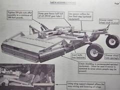 Woods 214-1 214Q-1 SM214-1 SM214Q-1 Rotary Cutter Mower Operator & Parts Manual