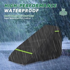 Mini Open Cab Skid Steer Cover 600D Sun Rain Snow UV Protection Full Skid Steer