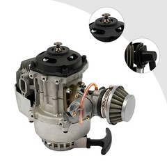 49cc Motor Engine Two-Stroke 3HP Single Cylinder with Large 0.32gal Fuel Tank,