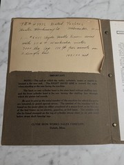 CLYDE IRON WORKS DUPLICATE PARTS FOR HOISTS SERIAL NO 7953 CATALOG MANUAL LIST