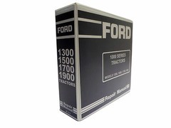 Ford 1300, 1500, 1700, 1900 Tractor Service Manual Repair Shop Book NEW w/Binder