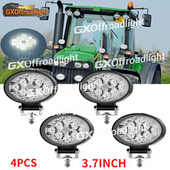 Fit John Deere Tractors 7630 7720 7730 7820 7830 7920 3.7” Oval LED Work Lights