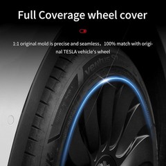 1PCS Left Storm Style 19 Inch Wheel Cover Hubcap for Tesla Model Y 2020-2024