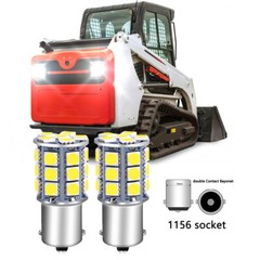 2 Bright LED light bulbs For Bobcat T590, T595, T630, T650, T750 Rear work light
