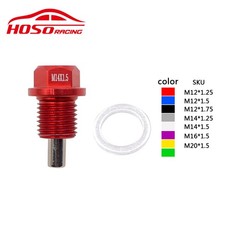 3pcs Universal Magnetic Drain Plug – Aluminum Oil Pan Bolt