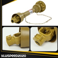 PTO Shaft PTO Drive Shaft 1-3/8″x6 Spline w/ Slip Clutch T4 31.5-41″ Yellow New
