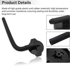 Coolant Reservoir Cap, Compatible with 2011-2017 Sienna, 2010-2015 RX350 RX450h