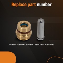 Heavy Duty Plunger Kit for CAT 236B2 252B2 226B2 242B2 216B2 232B2 247B2 257B2