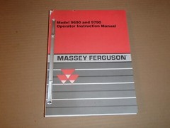 Massey Ferguson 9690 , 9790 Combine Operator’s Manual , issued 2003