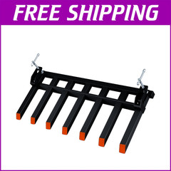 🔝Garvee Clamp On Debris Forks to 68″ Bucket 5400lbs Pallet Forks Bucket Forks
