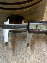 Piston 47436, 7-1/4″ OD w/ 8-1/2″ Shaft 50mm Shaft OD 44mm Bore 15-1/2″ Length
