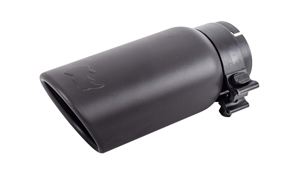 Go Rhino Exhaust Tip | Stainless Steel, Black | GRT234410B | Fits 2 ¾” Diameter