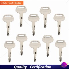 10 keys Fits Komatsu Forklift, Kalmar, Dressta, Sakai Forklift