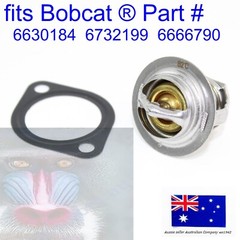 for Bobcat Kubota Thermostat 6630184 with Heater S175 S185 T190 L28 5600 337 341