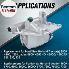 D8NN600KB Hydraulic Pump Replacement for Ford New Holland 5600 5700 6600 6700 76