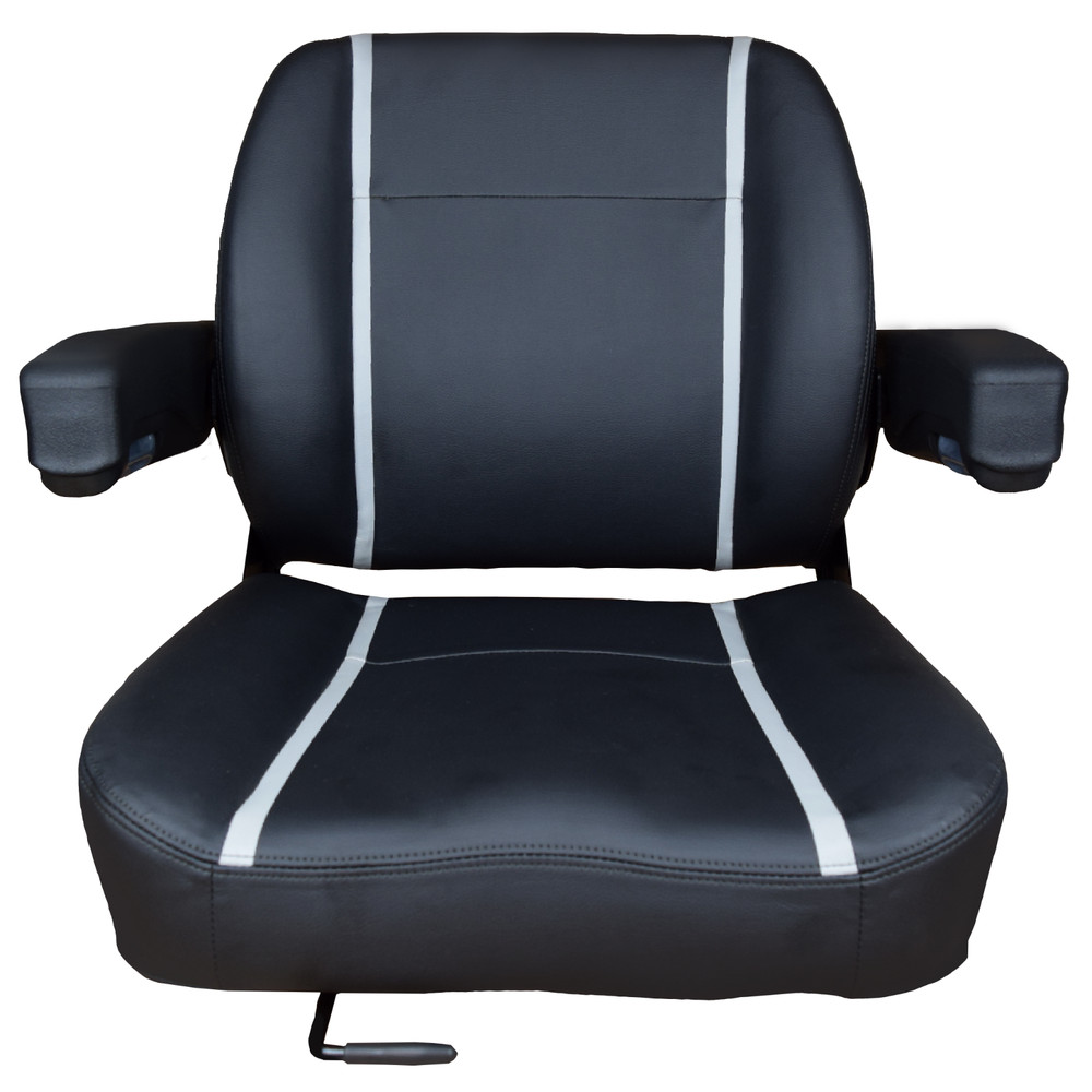 Trac Seats Black Seat for Spartan Woods Yazoo Ventrac Mower & Tractor