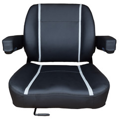Trac Seats Black Seat for Spartan Woods Yazoo Ventrac Mower & Tractor