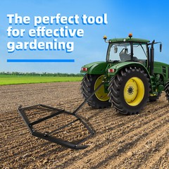Tow Behind Drag Harrow for ATV UTV And Garden Lawn Tractor with 72″ Width