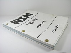 Kubota MX5000 Tractor Workshop Service Repair Manual Book Catalog