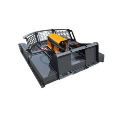 Landhonor Skid Steer Brush Cutter 66” New Hydraulic Mower Brush Hog Attachment