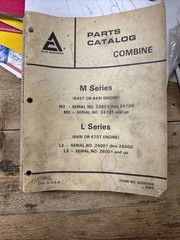 Allis Chalmers Gleaner M & L Series Combine Parts Catalog Manual OEM Original