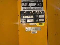 (4) 20 TON (160,000 LBS TOTAL) RAILQUIP / NEUERO HEAVY DUTY MOBILE VERTICAL LIFT