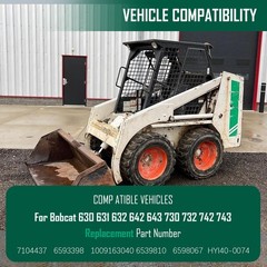Hydraulic Tilt Cylinder for Bobcat 631 632 641 642 643 645 741 742 743 7104437