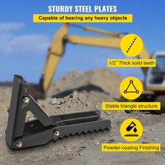 VEVOR 32″ Backhoe Thumb 1/2″ Steel Plate Excavator Universal Claw for Tractor