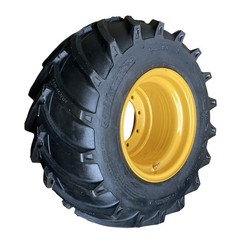 31X15.5-15 Trencher/Skid Steer Tires/Rims (9LUG) for Wheel Loaders & more