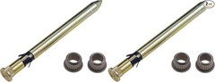 Door Hinge Pin and Bushing Kit – 1 Pin and 2 Bushing Size: 1 Count (Pack of 2)