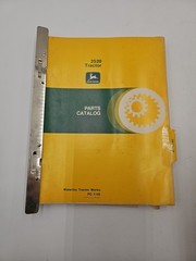 Genuine John Deere 2520 Tractor Parts Catalog PC-1145 1979 Dealer Service