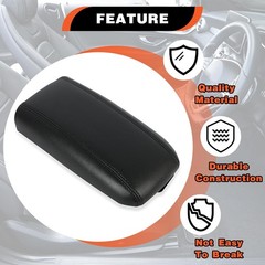 Console Armrest Lid w/Latch for 2002-2009 Envoy, 25998847, Leather Cover​-2pack