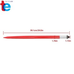 39″ Hay Bale Spear 3000lbs Capacity Bale Spike Quick Attach Tractors Loader 2Pcs