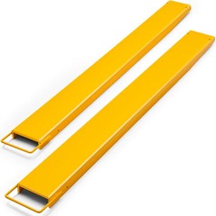 Pallet Fork Extension Durable Steel 84″ X 4.5″ Fork Extensions for Heavy Loads
