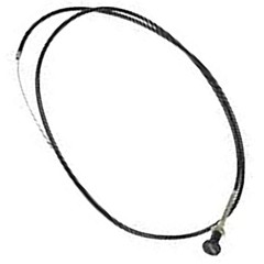 CC72 Choke Cable For Universal Products 72″ Black Knob imprinted with “Choke”