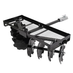 Disc Harrow 4ft Attachment Trailer Mounted Notched For USE W/ A 2″ TOWBALL