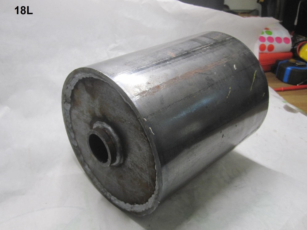 8 x 6-3/4 Ground Roller for Roll Off Containers W 1-1/4” Bore