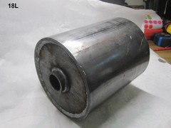 8 x 6-3/4 Ground Roller for Roll Off Containers W 1-1/4” Bore