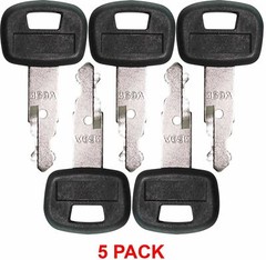5pcs Ignition Key for Kubota SVL75 SVL90 KX41-3 KX71-3 KX91-3 KX121-3 KX161-3