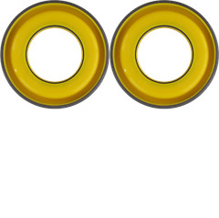 O Ring Seal Pack of 2 8G3732 fits Caterpillar D4H D3C D3B 561N 561M 55 54H 517 4
